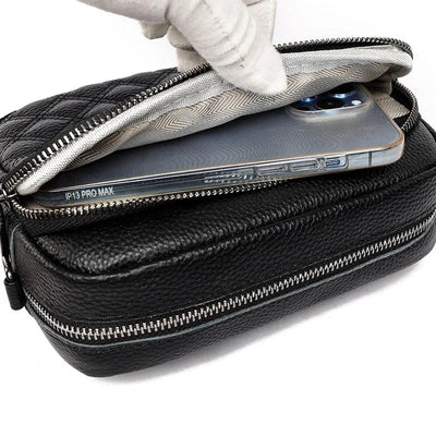 Josie | Viimeistellyt Nahkainen Olkalaukku