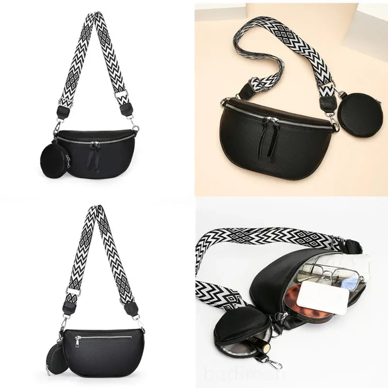 Hayley | Viimeistelty Nahkainen Olkalaukku